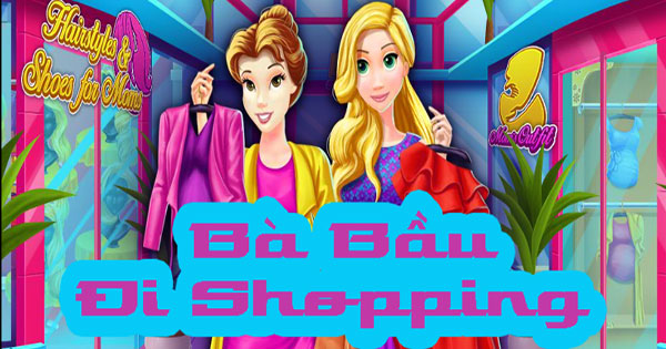 Bà bầu đi shopping