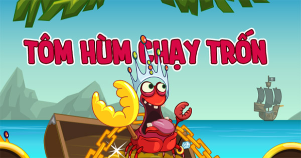 Tôm hùm chạy trốn