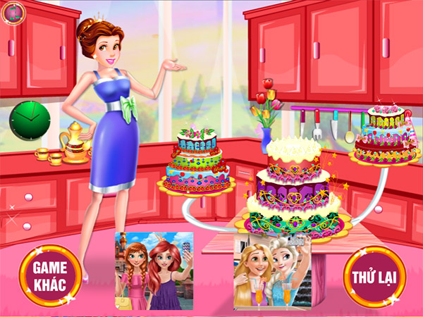 cong-chua-trang-tri-banh