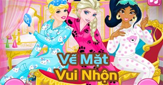 Vẽ mặt vui nhộn