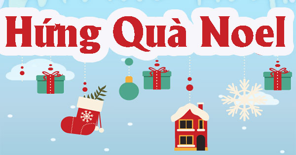 Hứng quà Noel