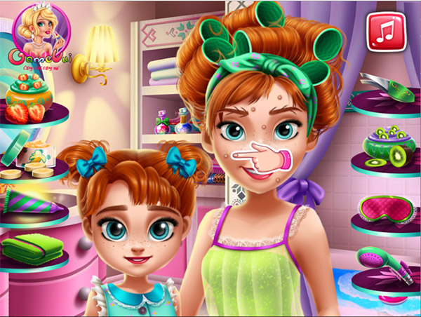 trang-diem-me-con-cong-chua