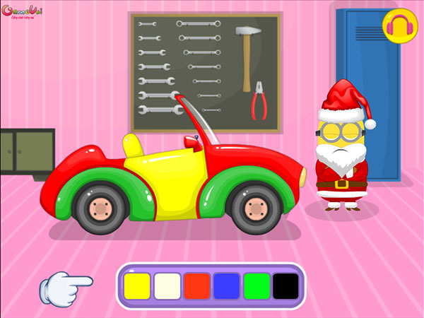 xe-cua-ong-gia-noel-minion