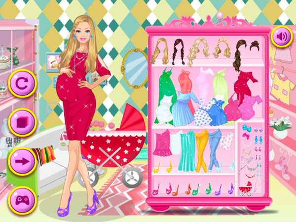 Thời trang bầu của Barbie