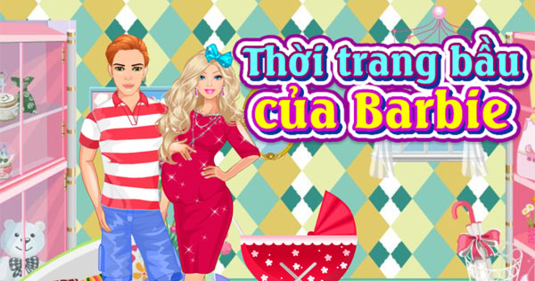 Thời trang bầu của Barbie