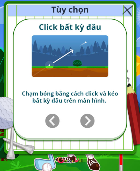 Cách chơi Andy chơi Golf