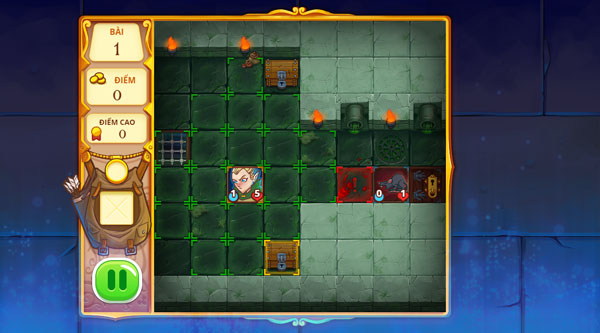 Chơi game Băng qua ngục tối