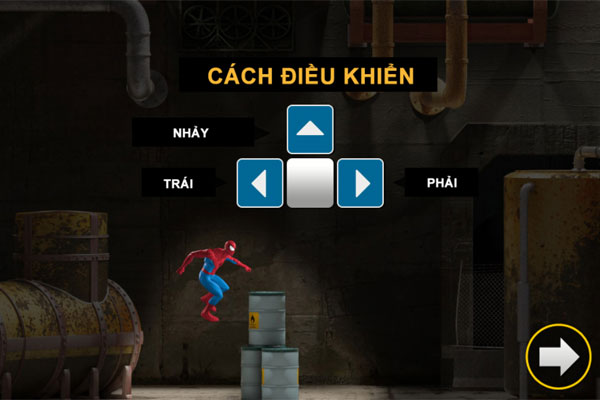 Cách điều khiển Spiderman giải cứu