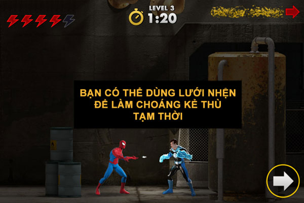 Kẻ thù trong Spiderman giải cứu
