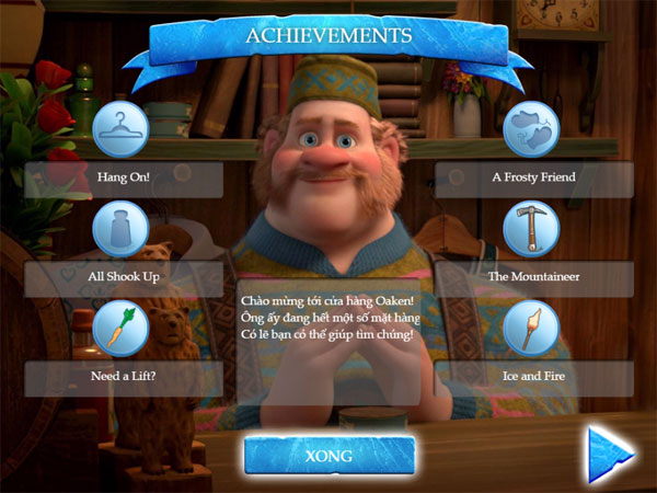 Thành tựu trong Nữ hoàng băng giá