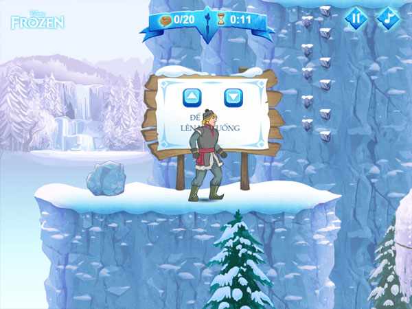 Lượt đi của Kristoff trong Nữ hoàng băng giá