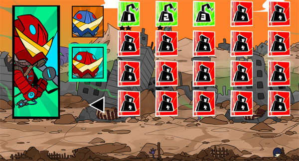 Chọn bài chơi Tấn công quái mập