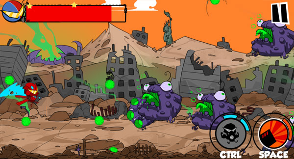 Robot cận chiến Tấn công quái mập