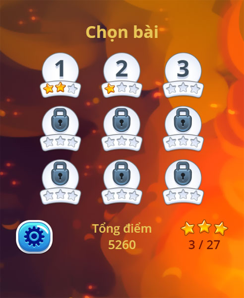 Chọn bài chơi Hiệp sĩ lượm vàng