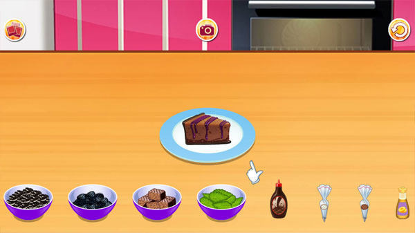 Trang trí trong Làm bánh pho mát Socola