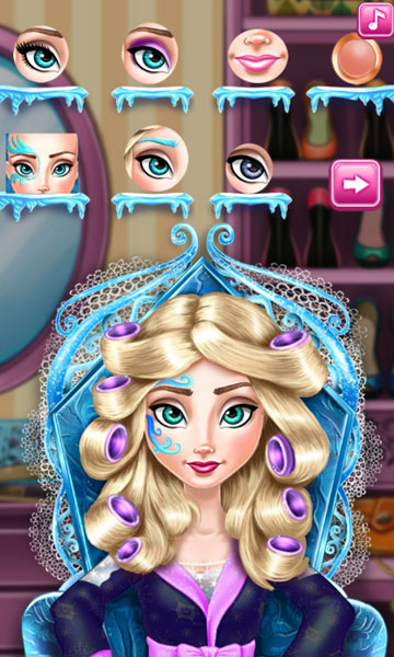 Elsa trang điểm 2