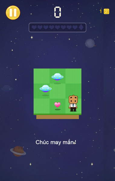 Chơi game Né tránh đĩa bay