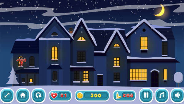 Màn hình chơi game Đấu súng với trộm