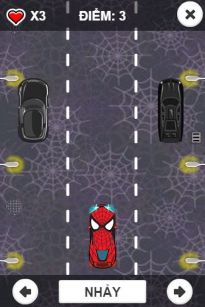 Chơi game Lái xe Người nhện