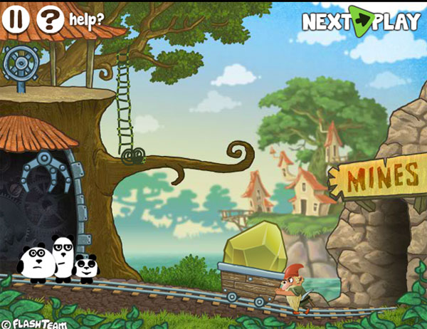 Giúp đỡ người dân của Bộ ba gấu trúc 5