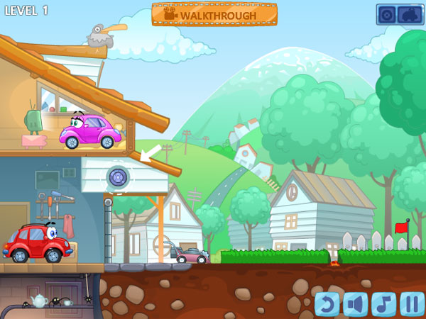 Màn hình chơi game Ô tô lên phố 5