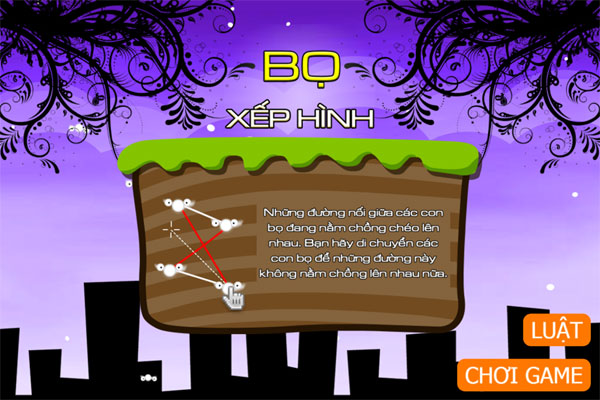 Cách chơi Bọ xếp hình