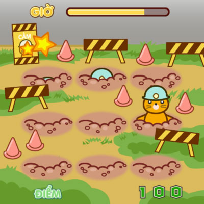 Chơi game Nhanh tay đập chuột