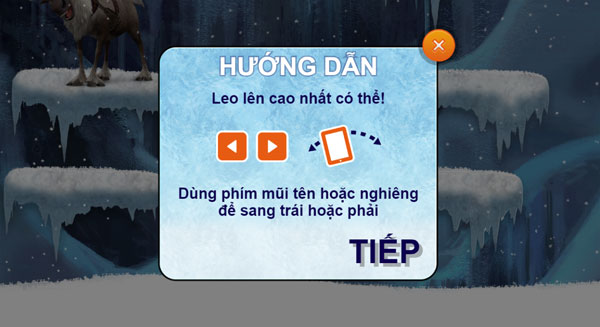 Cách chơi Olaf nhảy cao