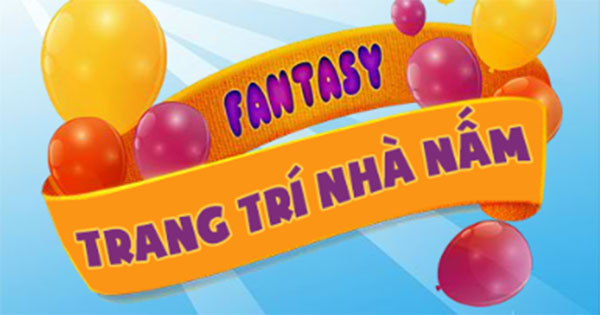 Trang trí nhà nấm