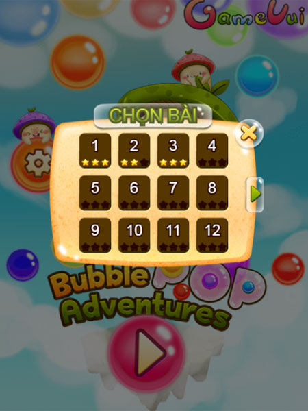 Chọn bài chơi Nấm mẹ bắn bóng