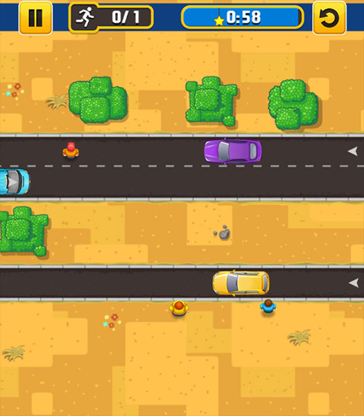 Chơi game Băng qua quốc lộ