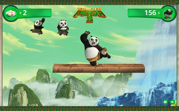 Chơi game Kung Fu Panda 3