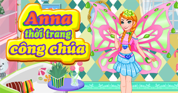 Thời trang công chúa Anna