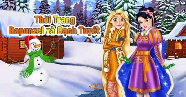 Thời trang Rapunzel và Bạch tuyết