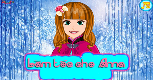 Làm tóc cho Anna
