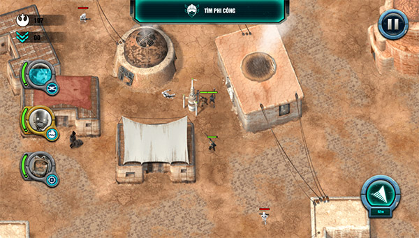 Màn hình game Siêu biệt kích