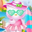 Hello Kitty đi biển