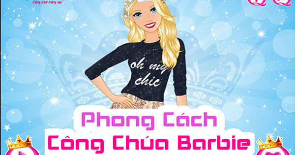 Phong cách công chúa Barbie