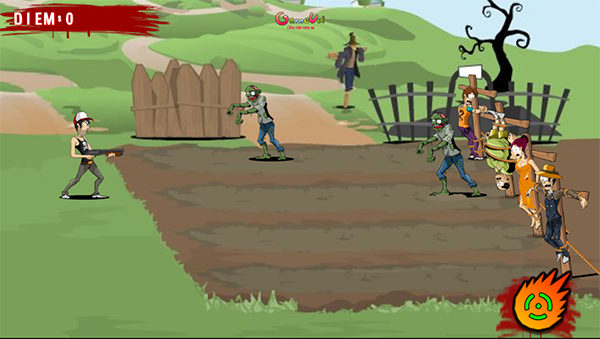 Game Hạ gục Zombie - Extermination Zombies - Game Vui