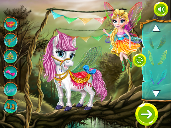 cong-chua-cham-soc-ngua