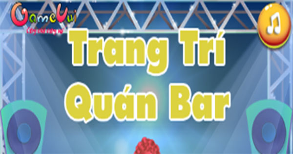 Trang trí quán bar