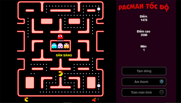 pacman-toc-do