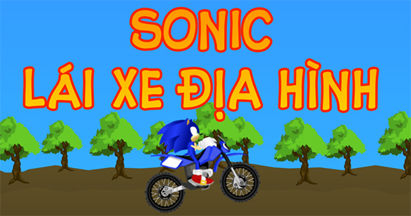 Sonic lái xe địa hình