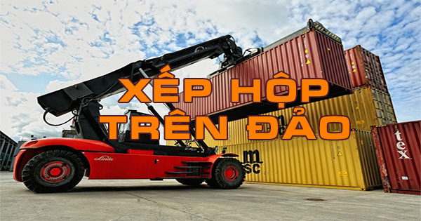 Xếp hộp trên đảo