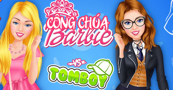 Công chúa Barbie phong cách Tomboy