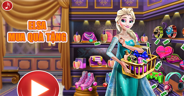 Elsa mua quà tặng