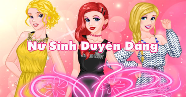Nữ sinh duyên dáng