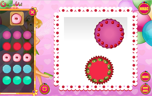 cong-chua-trang-tri-banh-ngot