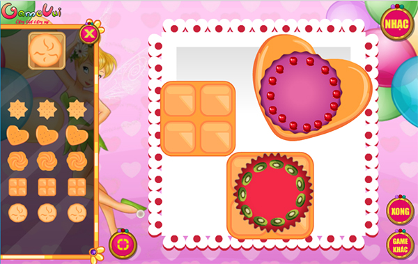 cong-chua-trang-tri-banh-ngot