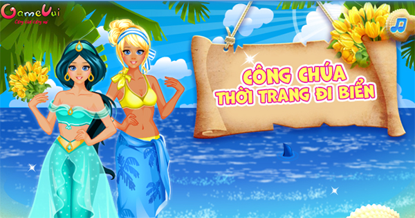 Công chúa: Thời trang đi biển